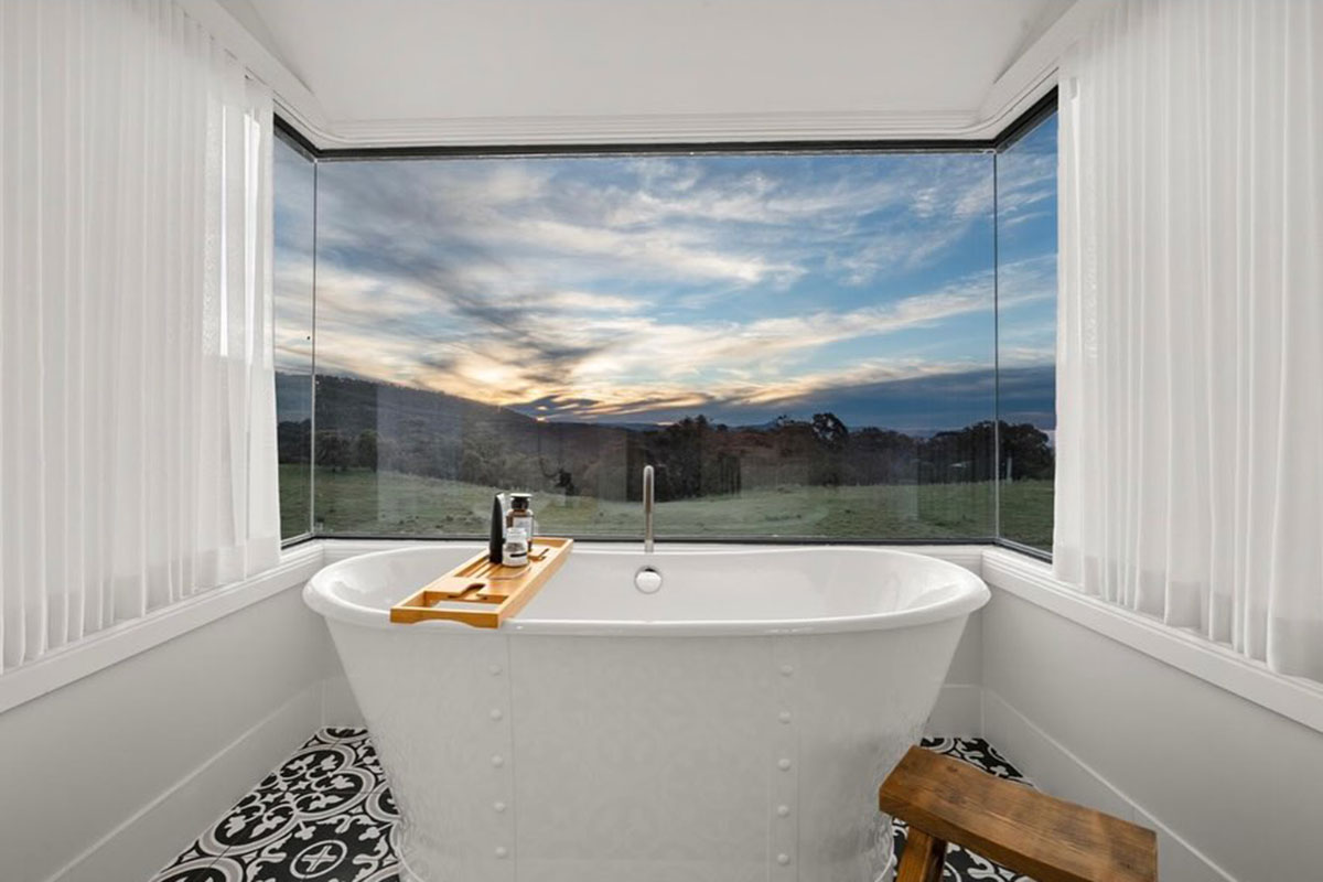 Stylish renovated bathroom interior for Canberra home