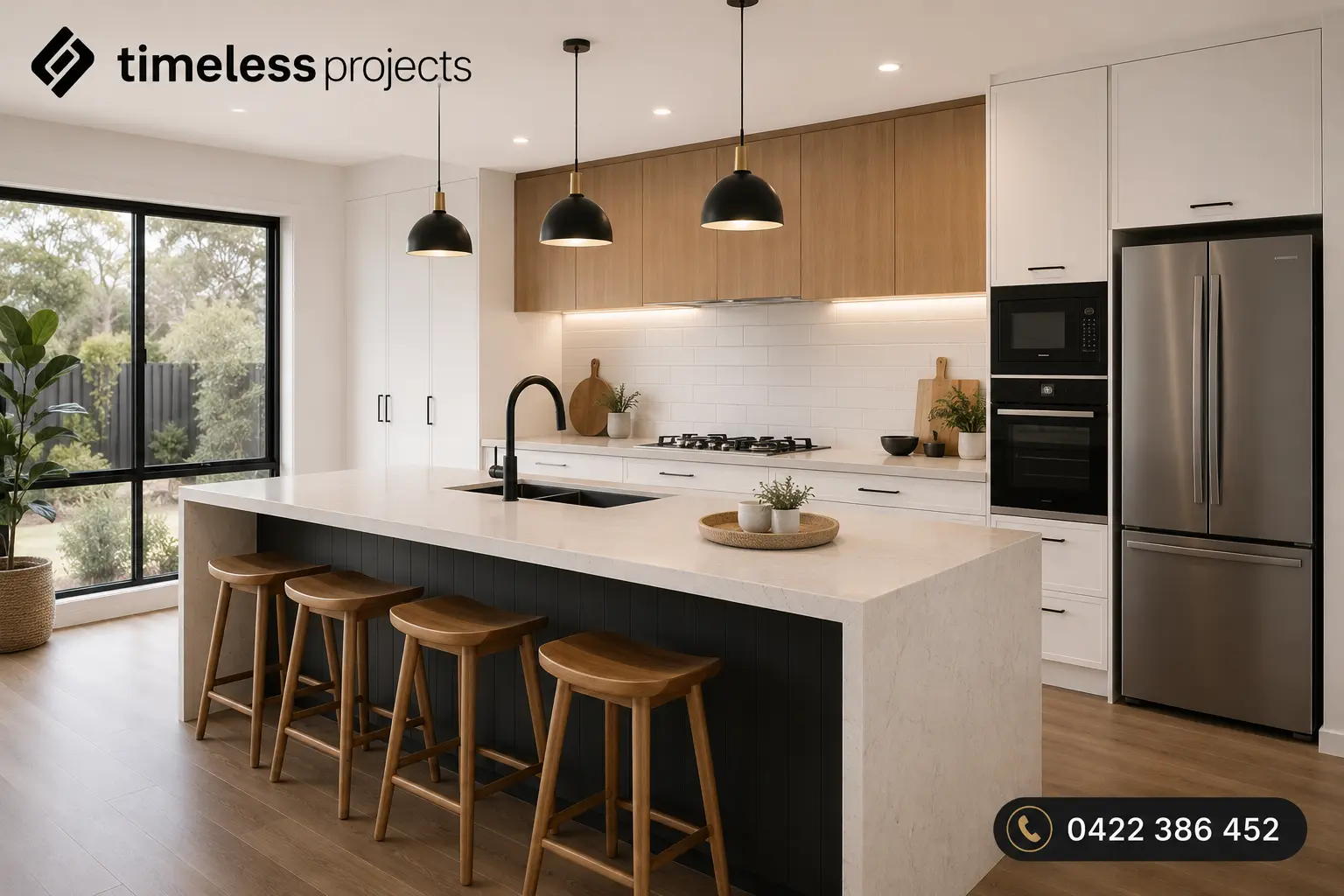 timeless project luxury kitchen renovation in Canberra